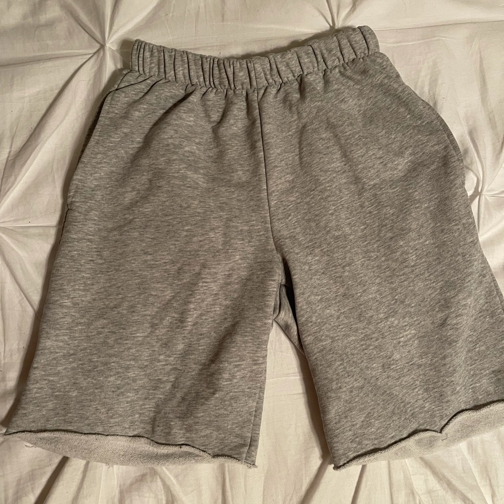 Women’s Gray Sweat-shorts